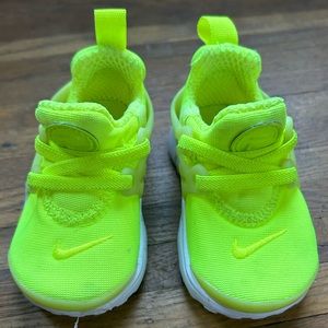Nike Lime Green Prestos